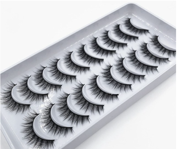 Faux cils 3d (10 paires)